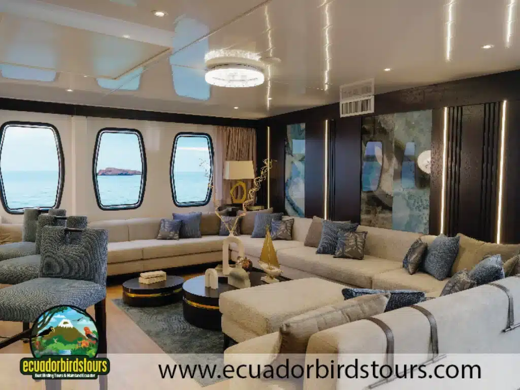 alya luxury galapagos cruise living room by ecuador birds tours 8df1d923